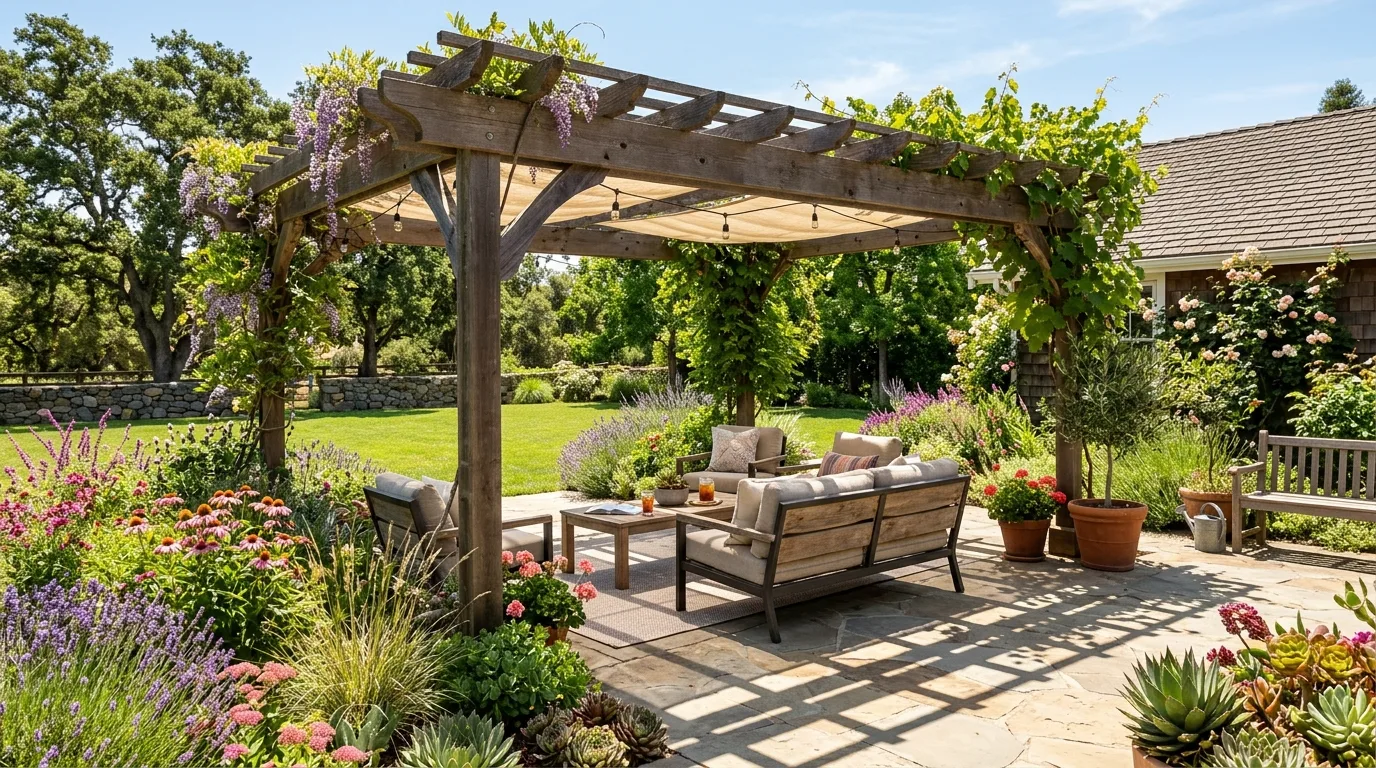 Shade Spot Within a Sunny Yard